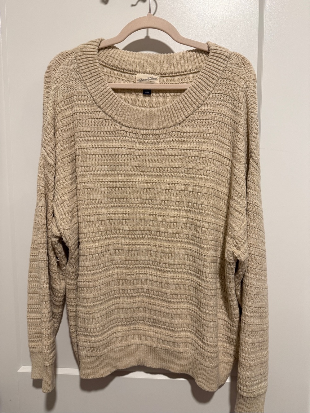 Target Universal Thread Neutral Knit Sweater - Cream